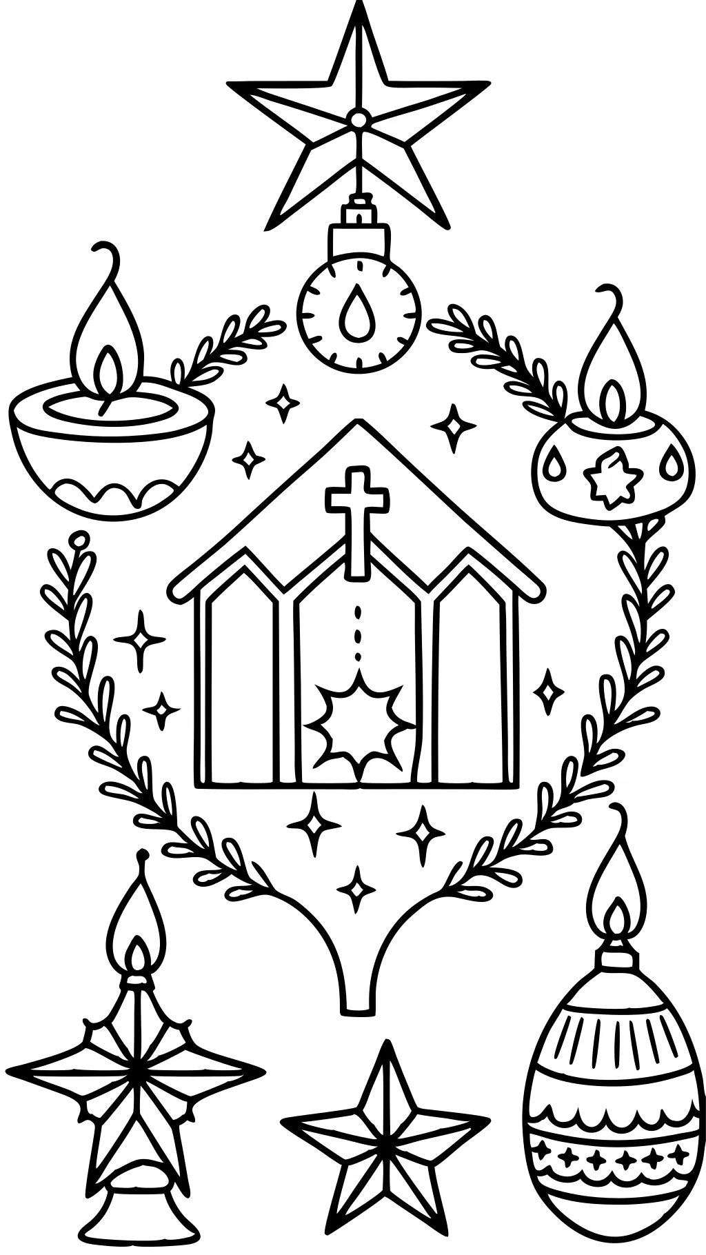 coloring pages for advent